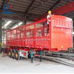 40ft-48ft Livestock Trailer with Mechanical or Air Suspension