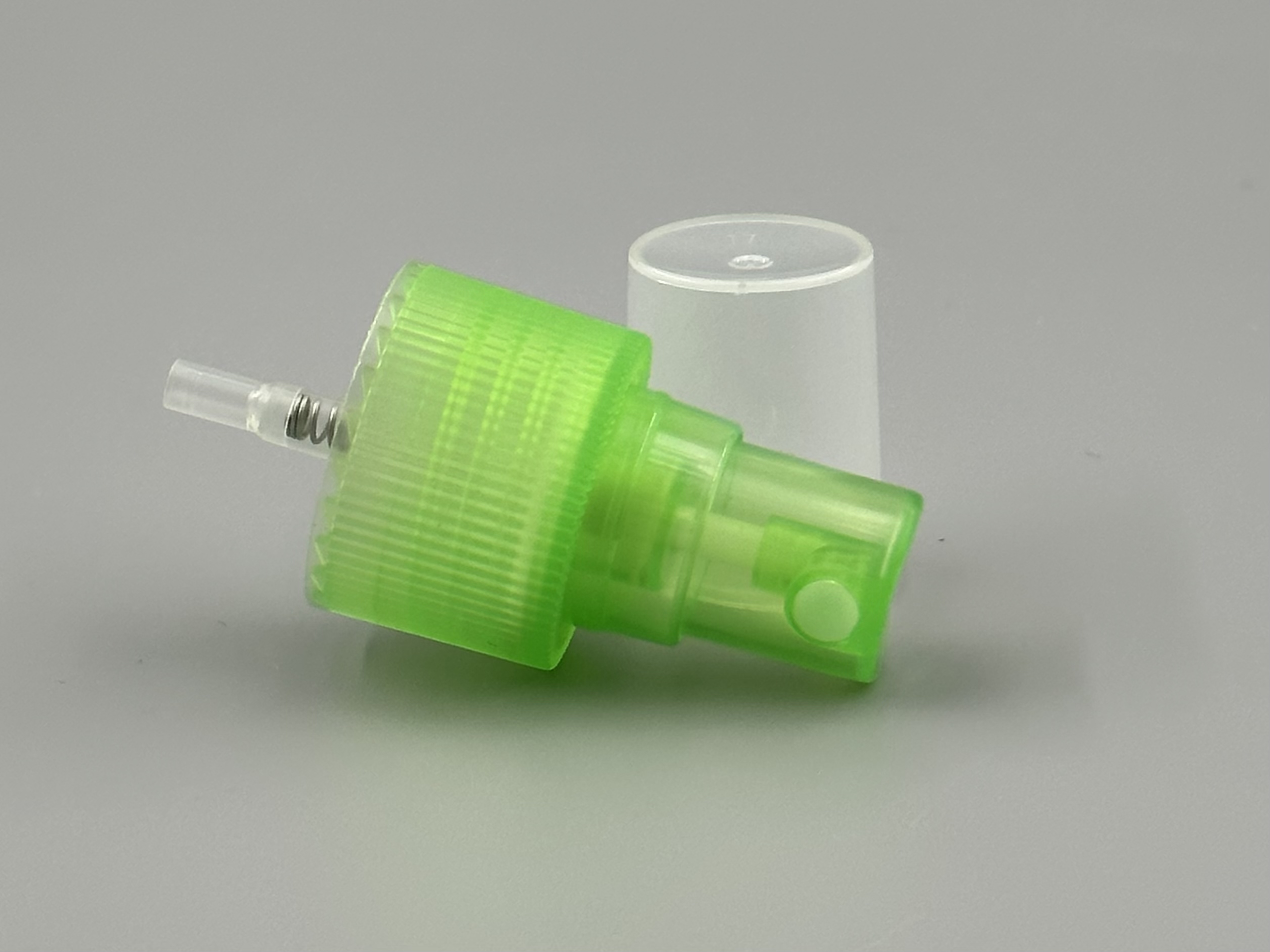 Smooth Ribber Aluminium Closure Plastic Screw Fine Mist Pump Spray for Skin Care