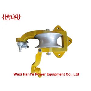 China Crossarm Mounted Stringing Block 10kN Load Wire Stringing Blocks on sale