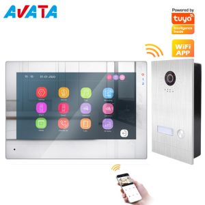 Mobile Phone Tuya APP Remote Control System Apartment Video Intercom Video