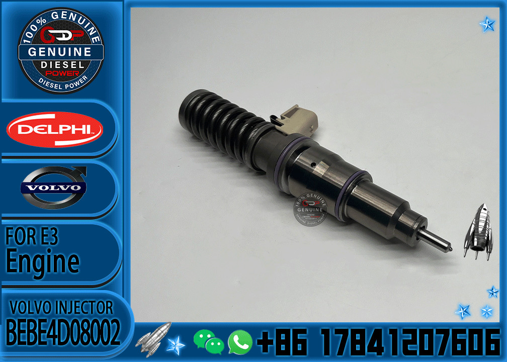 Common Rail Injector BEBE4D08002 BEBE4D24103 BEBE4D24003 BEBE4D24104 BEBE4D24004 BEBE4D25101 BEBE4D25001 For VOL