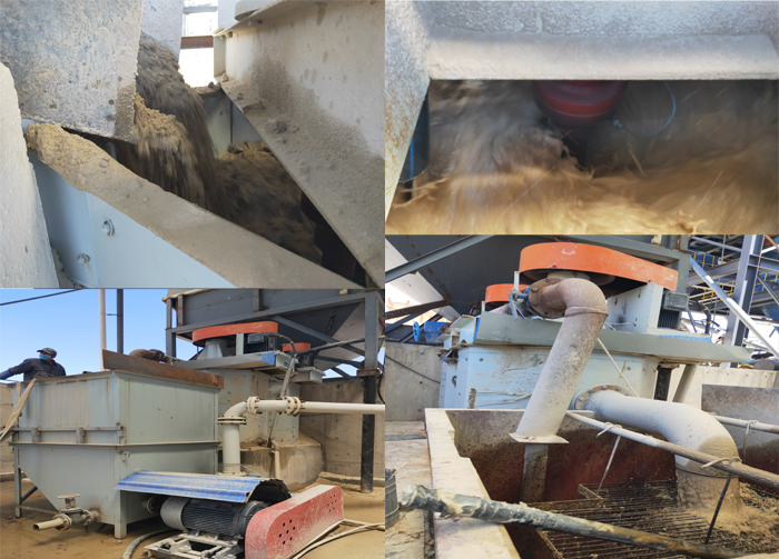 Silica Sand Washing Machine 5-40t/h Capacity for Quartz Grit Attrition Cell Scrubbers