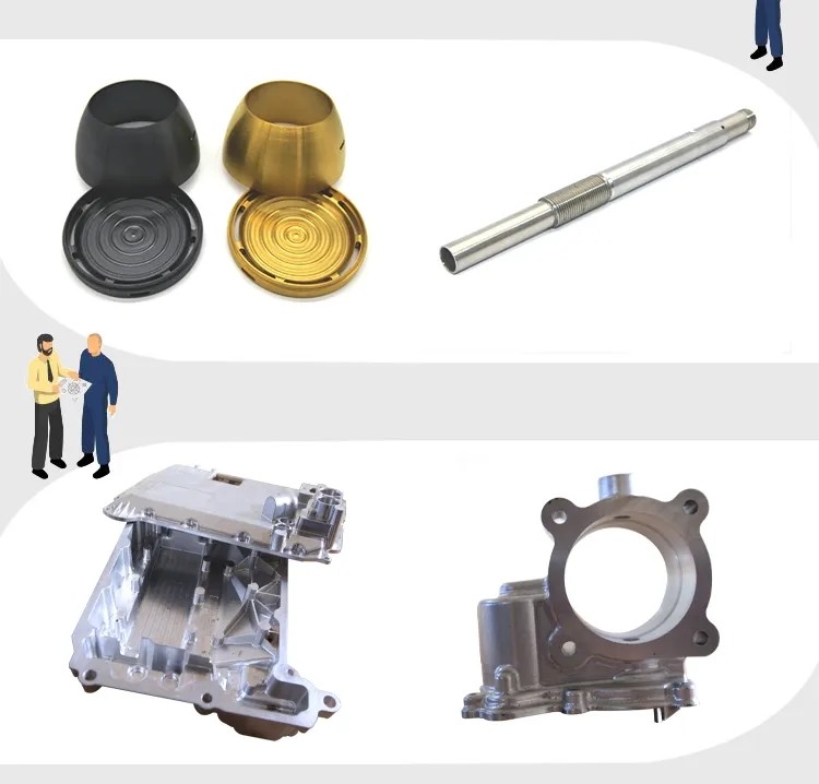 Precision Prototype CNC Machining Services Turning Components