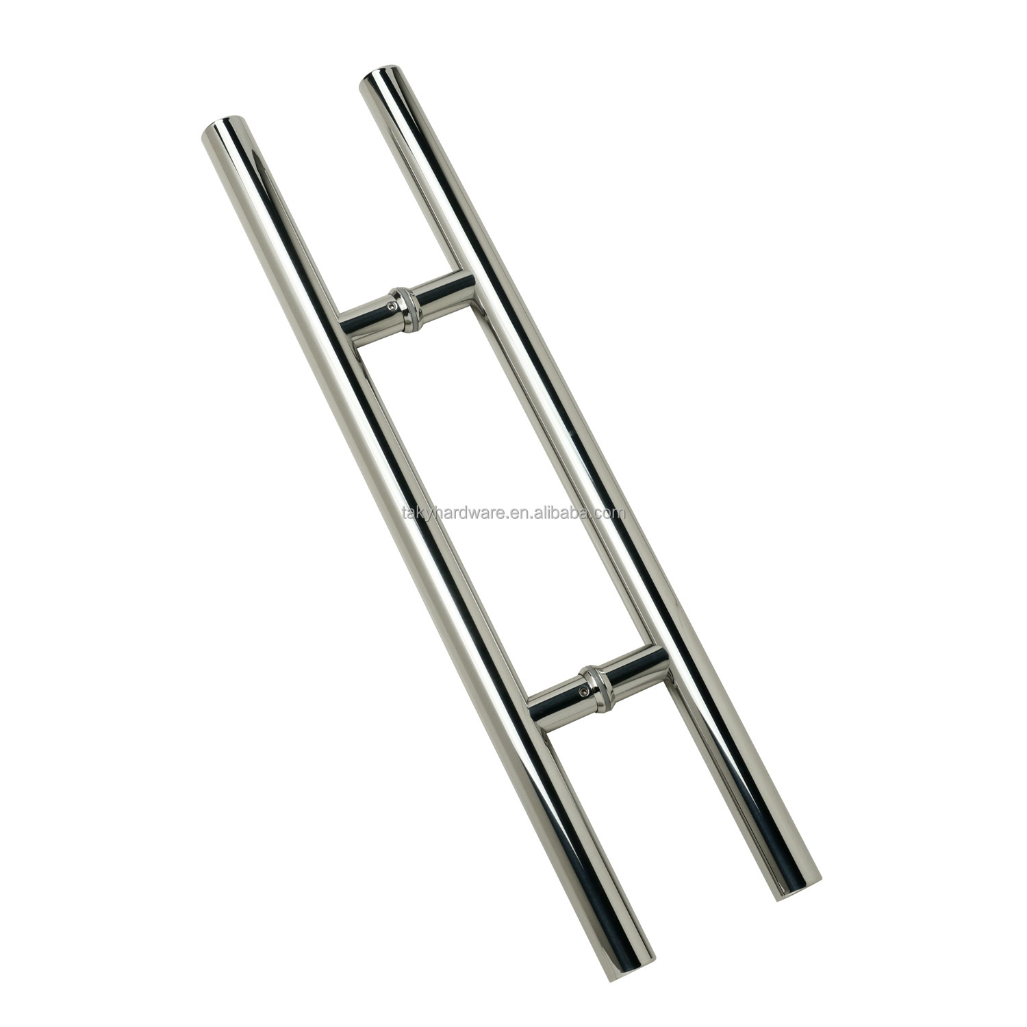 Door Window Handles Double Sided Sliding Glass Door Handle for Bathroom Steel Shower Room