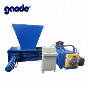 Quality Small Scrap Metal Recycling Horizontal Baler Machine Aluminium Cans for sale