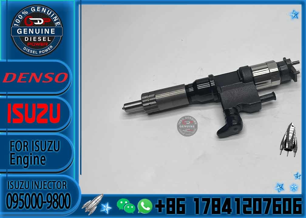 High Quality Diesel Fuel Injector 095000-9800 Common Rail Injection Nozzle 095000-9800 For ISUZU 4HK1