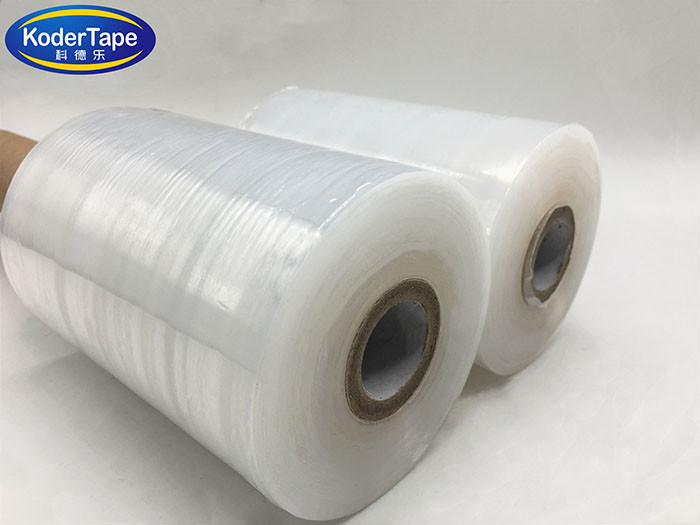Hand And Machine White Transparent LLDPE Stretch Film Exellent For Big Package Or Pallet Wrap