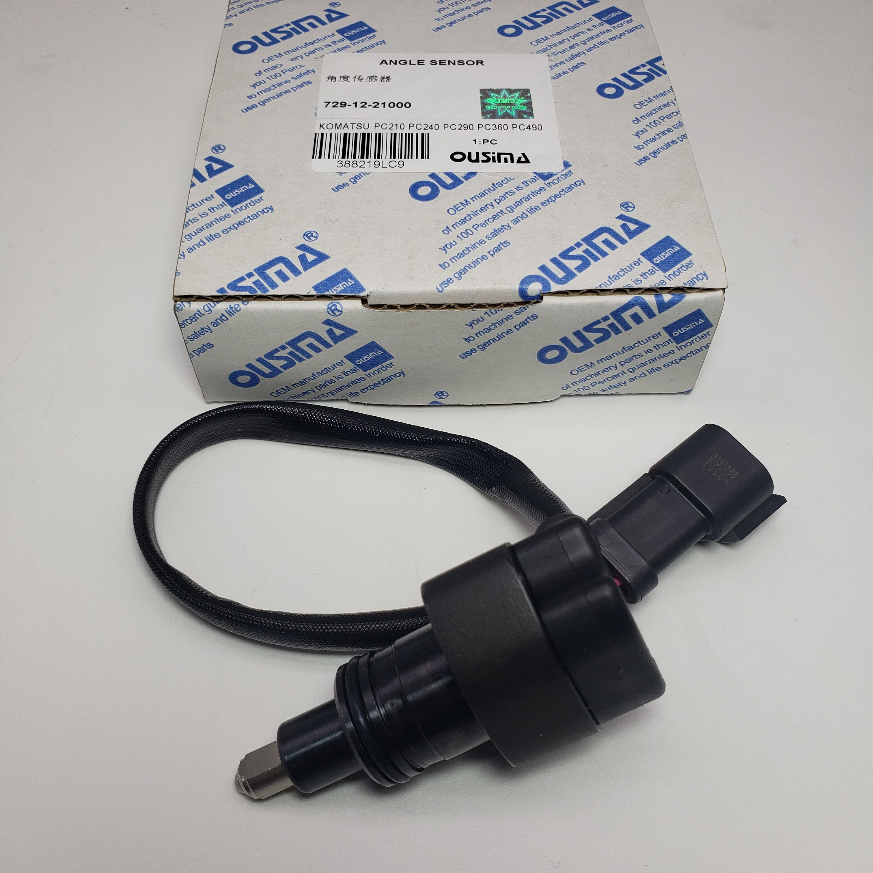 Angle Sensor 729-12-21000 For Komatsu PC210 PC290 PC390 PC490