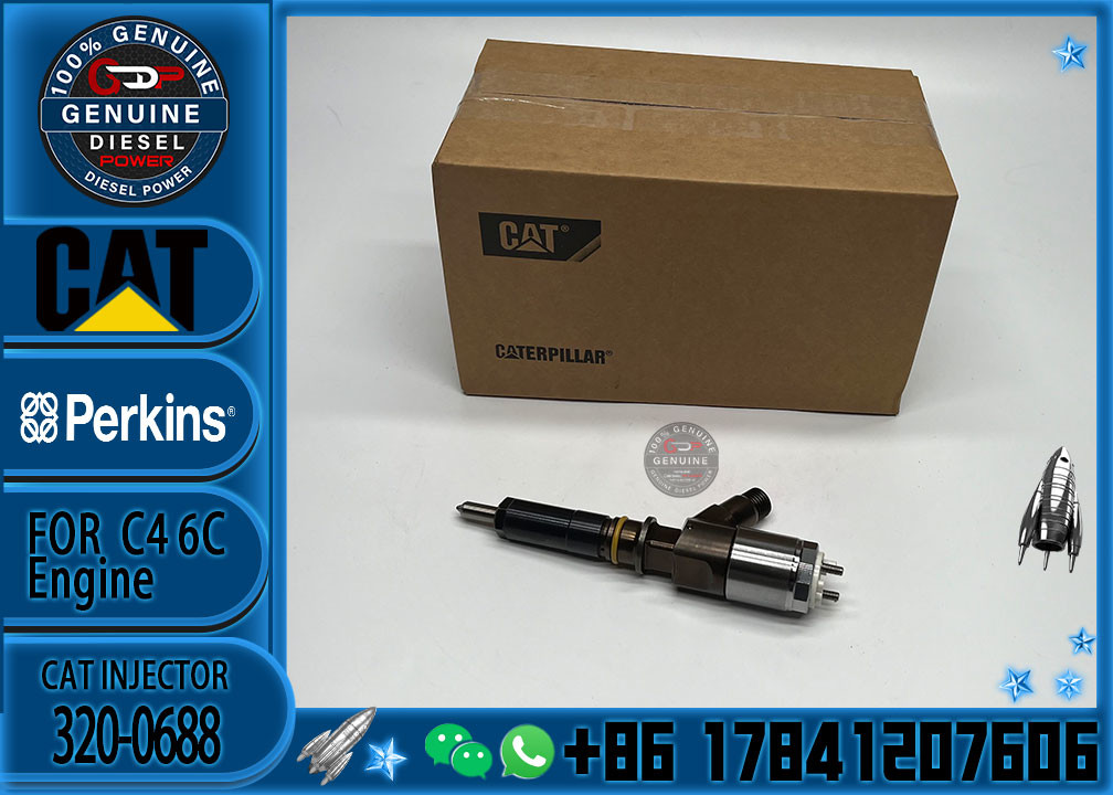 2645A748 Factory outlet Diesel fuel injector 2645A748 320-0688 10R-7939 for C4.2 C6.4 Excavator C4.2 C6.4 320D