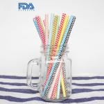FDA Certificate Biodegradable Paper Straws Food-grade Recyclable Printed Eco