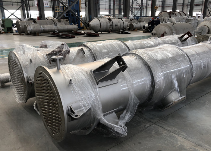 SS316L Chiller Shell And Tube Evaporator Heat Exchanger 5T/H