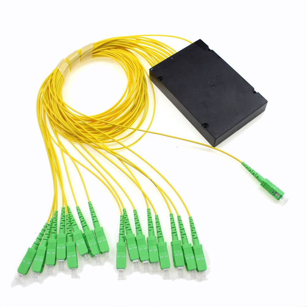 Ftth Outdoor 1x16 Fiber Optic Cassette Plc Splitter Distribution Box