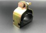Yellow Zinc Strut Cushion Clamps Cable HDG HVAC Electro Dichromate