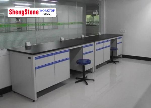 Buy Chemical Laboratory Epoxy Resin Worktop , Square Edged Laminate Worktops at wholesale prices