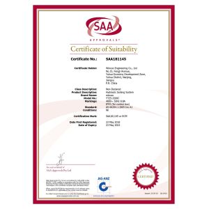 Wincoo Engineering Co., Ltd. Certifications