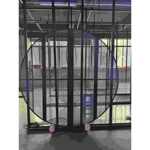 DC5V P2.6 Seamless Splicing LED Grille Screen Customized Lifting / Vertical Installation