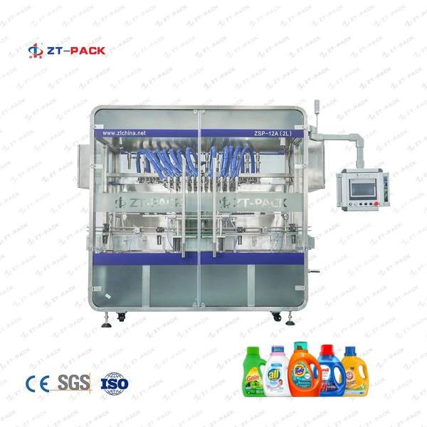 2000bph Disinfectant Filling Machine 1000ml 2000ml Laundry Detergent Filling