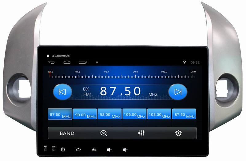 Ouchuangbo car touch screen radio stereo android 8.1 for Toyota RAV4 2009-2012 with USB SWC 1080P Video Blluetooth