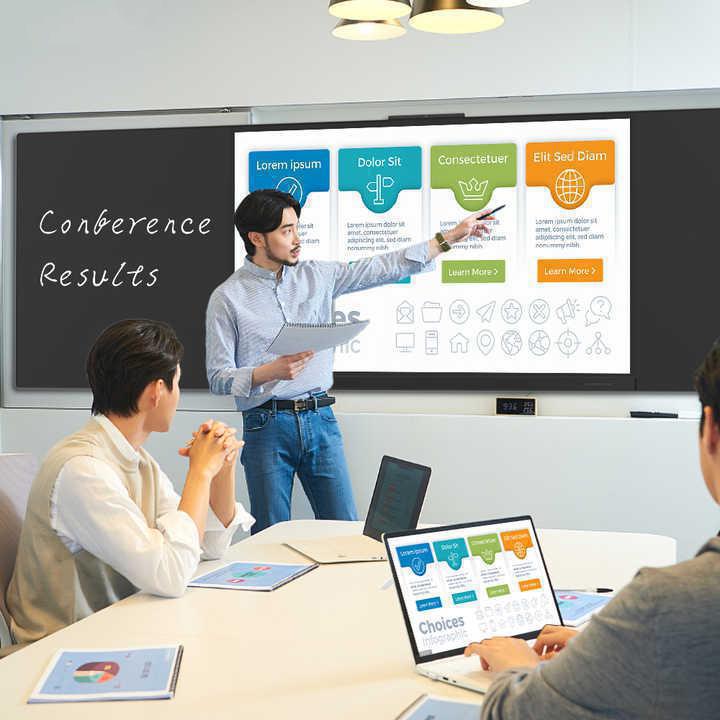 I5 Processor Smart Digital Blackboard with 5000 1 Contrast Ratio and 16 9 Aspect Ratio 03