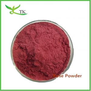 China Natural Plant Extract Powder Water Soluble Rose Petal Powder Rose Powder on sale