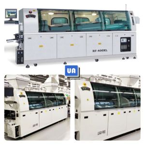 Quality PID Lead Free Wave Soldering Machine AC380V SMT Wave Solder RF-400XL for sale