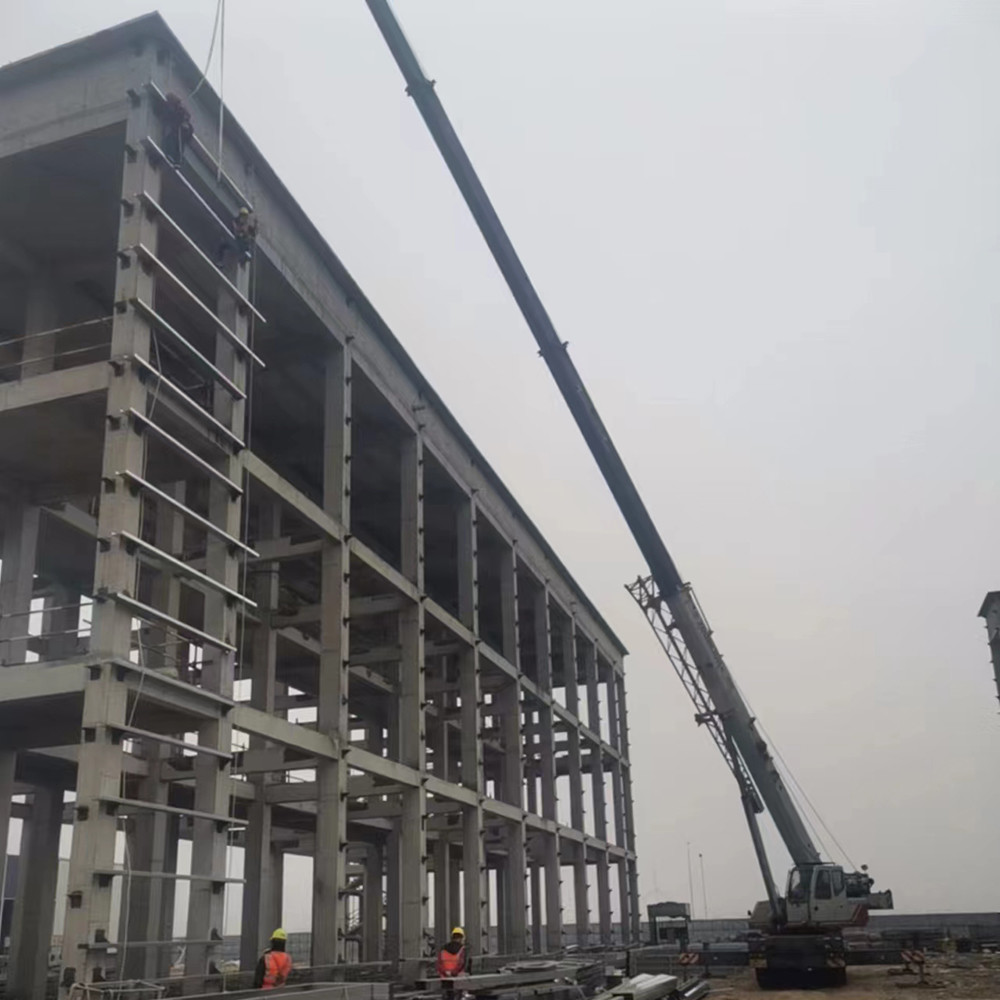 Customized Steel Frame Workshop Metal Frame Prefabricated Workshop Buildings