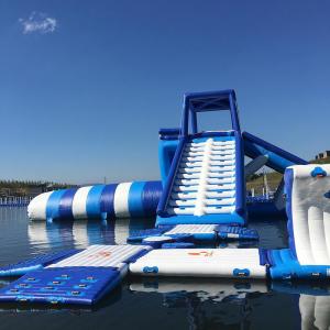 Quality Giant Inflatable Water Tower With Blob For Aqua Park for sale