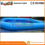 Circle / Square Large Adult Inflatable Swimming Pool Commercial Inflatable Water
