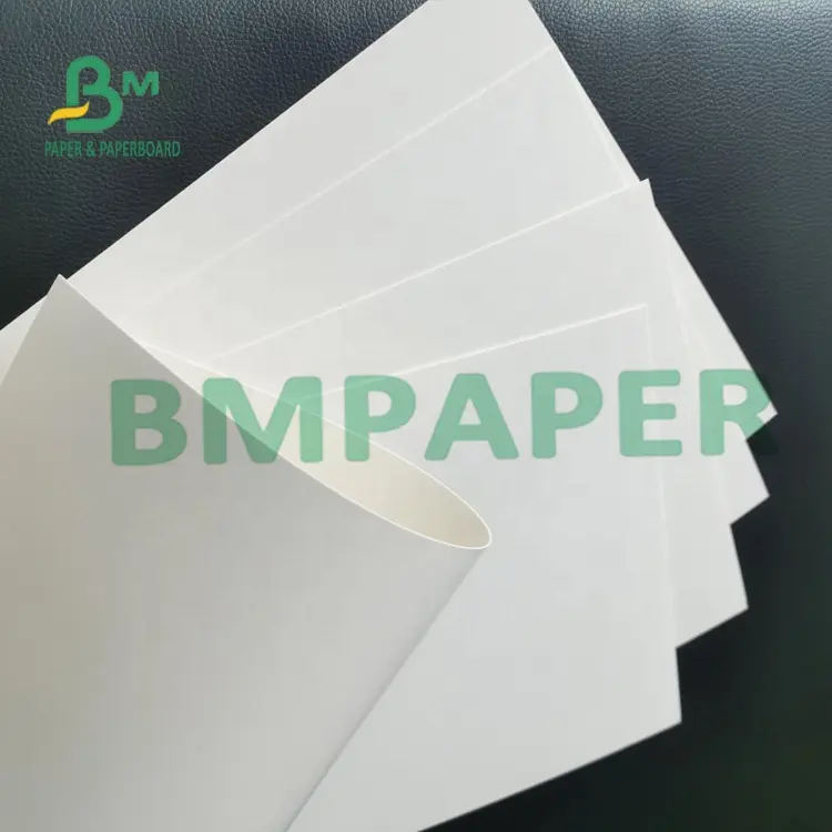 255g High - Bulky Low Gram White Cardboard Single Coated Ivory Paper For Writing
