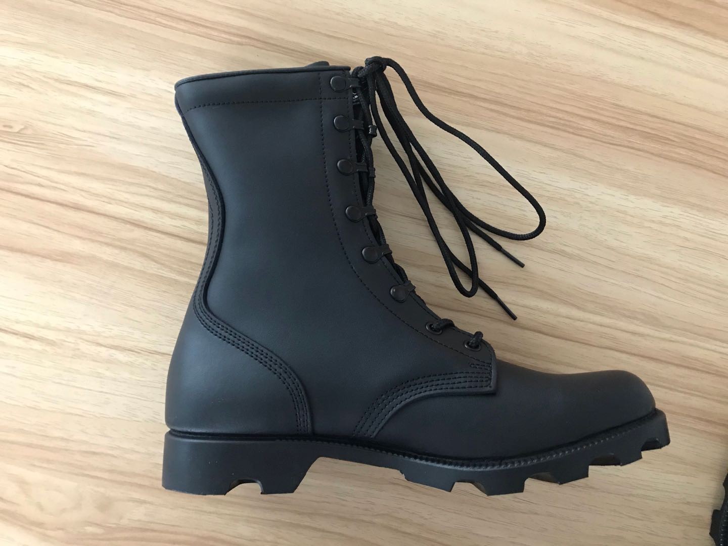 Xinxing Genuine Leather Black Combat Tactical Boots