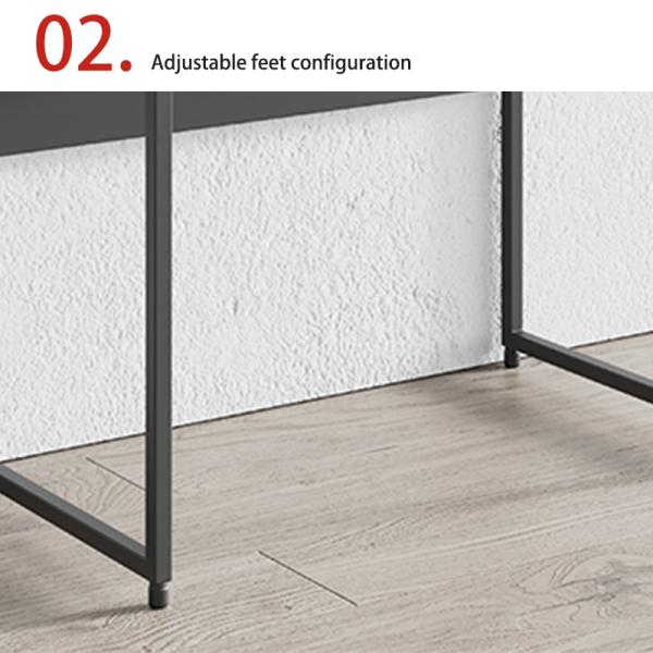 Myidea Panel Wooden Office Furniture Side Table Computer Desk with Drawers Customizable Simple Modern Design