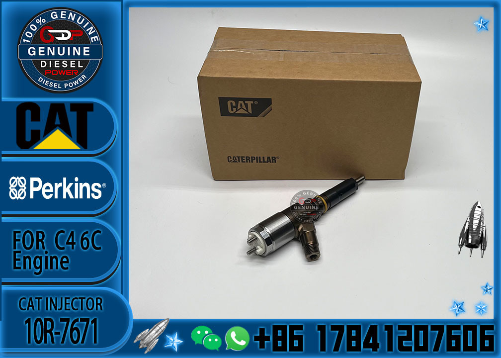 Excavator Parts CAT E 320D 323D c4.4 C6.6 Engine Fuel Injector 32F61-00062 10R-7671 320-0677