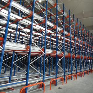 Quality High Density Warehouse Racking System , Steel Industrial Pallet Racking System for sale