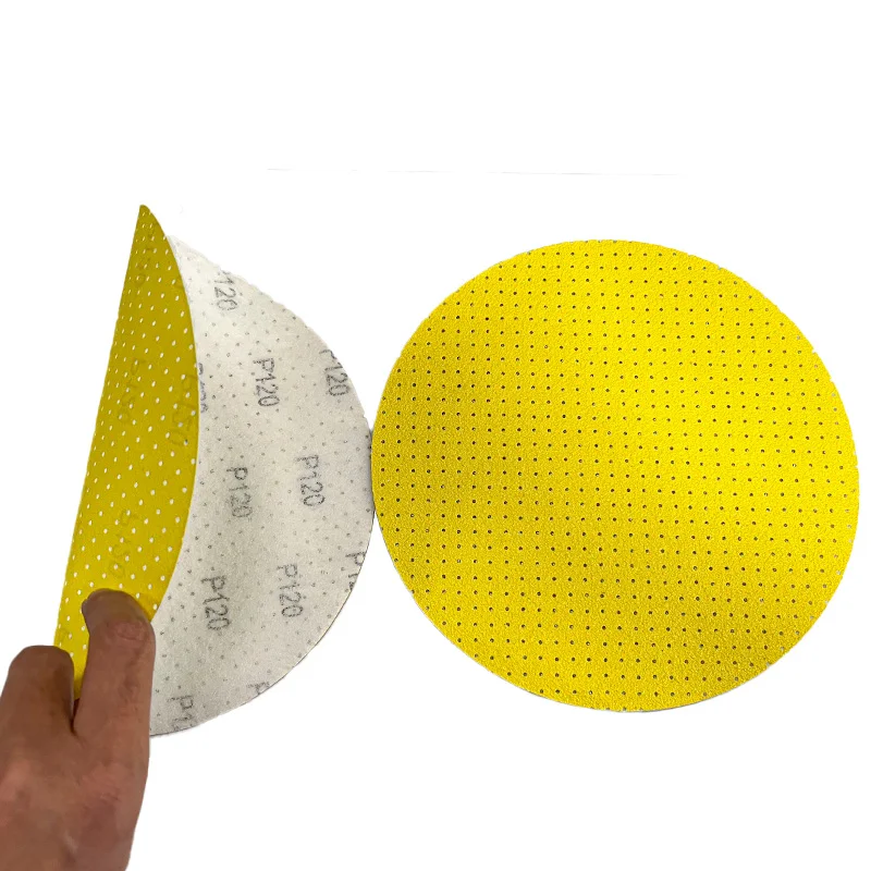 Round 225mm Sanding Discs Sandpaper P40-P220 Grit Aluminum Oxide For Drywall Polishing