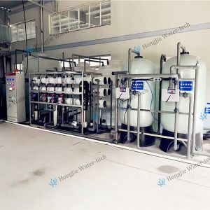 3000L/H Industrial Reverse Osmosis System with PLC Control