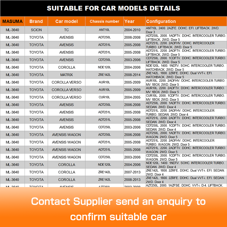 48820-02030 TOYOTA WILL VS Stabilizer Link with Dust Cover Bar at by ML-3640 MASUMA