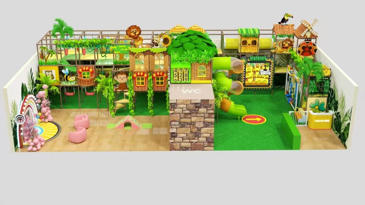 Child's Imagination Run Wild in Naughty Castle for 2-12 Years Old Children