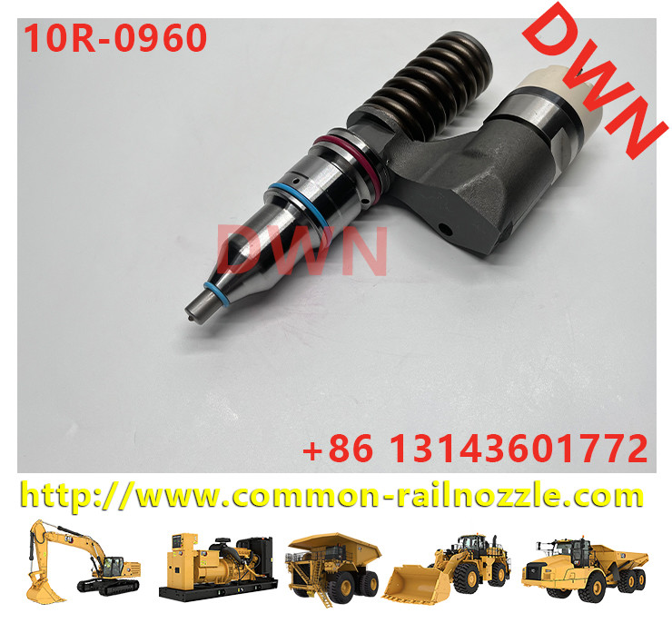 10R-0960 Diesel Fuel Injector Common Rail Injector 10R0960 For C12 Engine