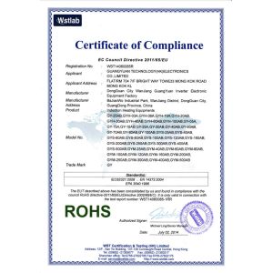 Guangyuan Technology (HK) Electronics Co., Ltd. Certifications