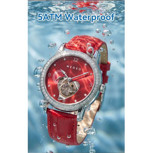 SHX Ruby Heart Automatic Watch