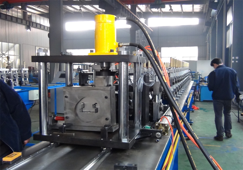 50Hz Upright Rack Roll Forming Machine With 3-5/Min And 100mm Width