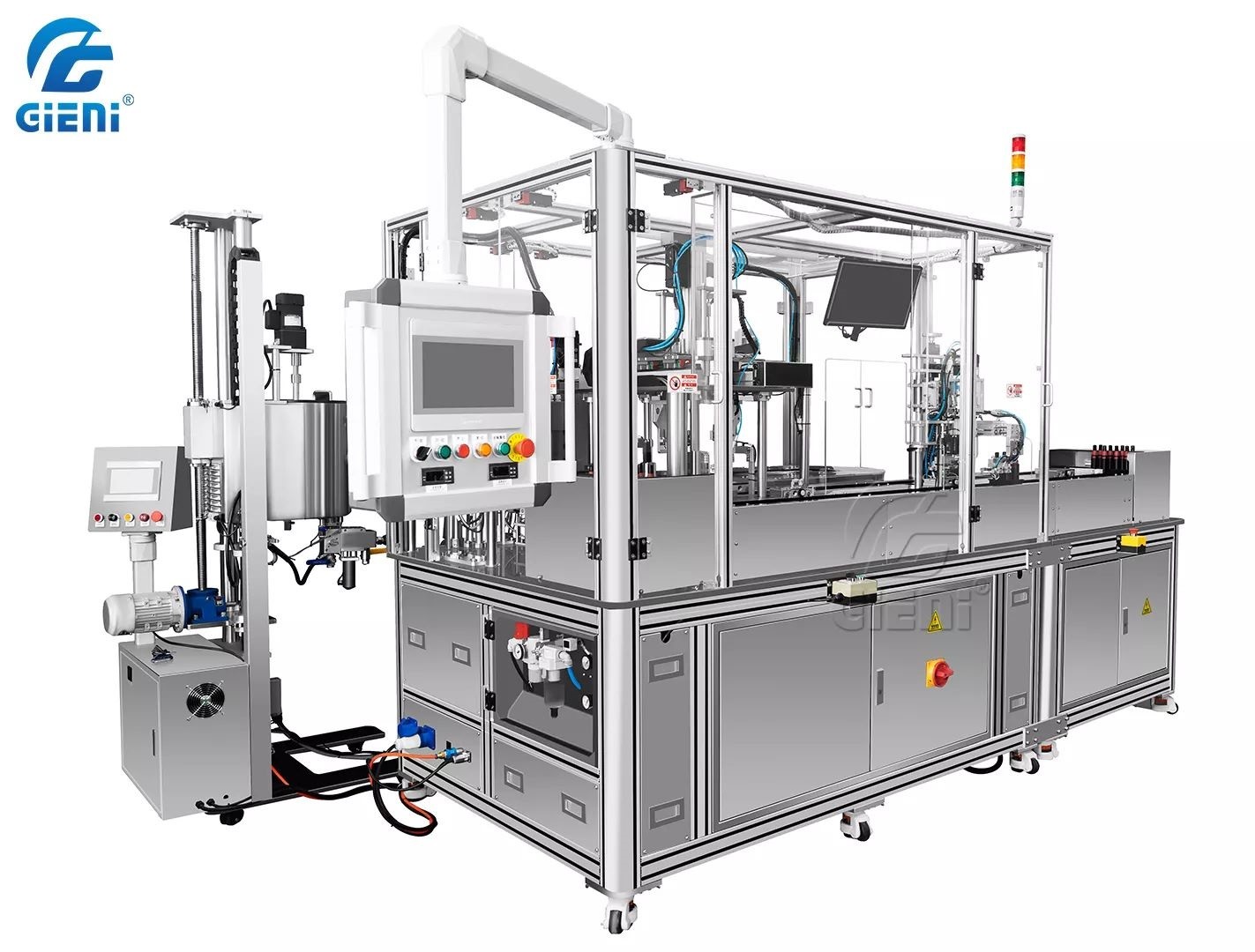 Fully Automatic 1300 pieces per hour Cosmetic Lipstick Making Machine