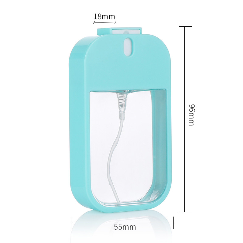 Fine Atomization PETG Credit Card Perfume Bottle 45ml