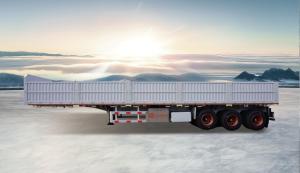 Quality Lucksun Side Tipping Dump Semi-Trailer 70T Capacity WABCO Brakes for sale