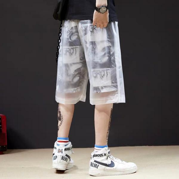 Beach Shorts Sweat Resistant Translucent TPU Fabric