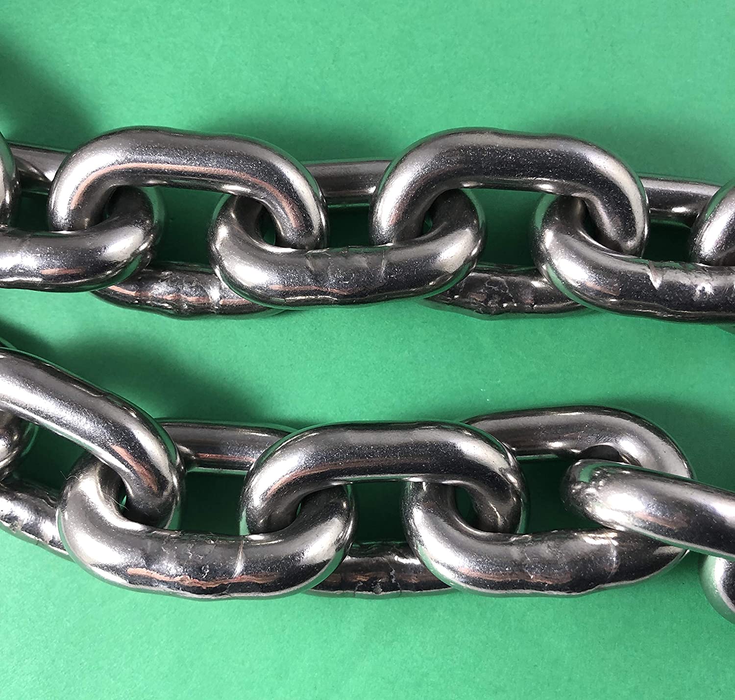 Silver Stainless Steel Chain DIN766 Link Chain for Lifting Hardware Standard DIN766