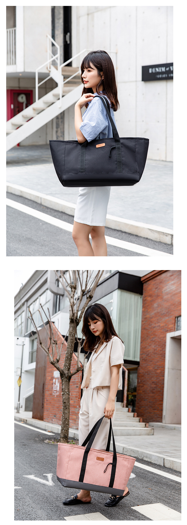 High Quality Multifunctional Shopping Bags Portable Collapsible Bag for Women