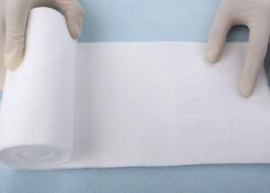Quality Surgical Absorbent Non Woven Cotton 85 - 93 Whiteness CE / FDA Certification for sale