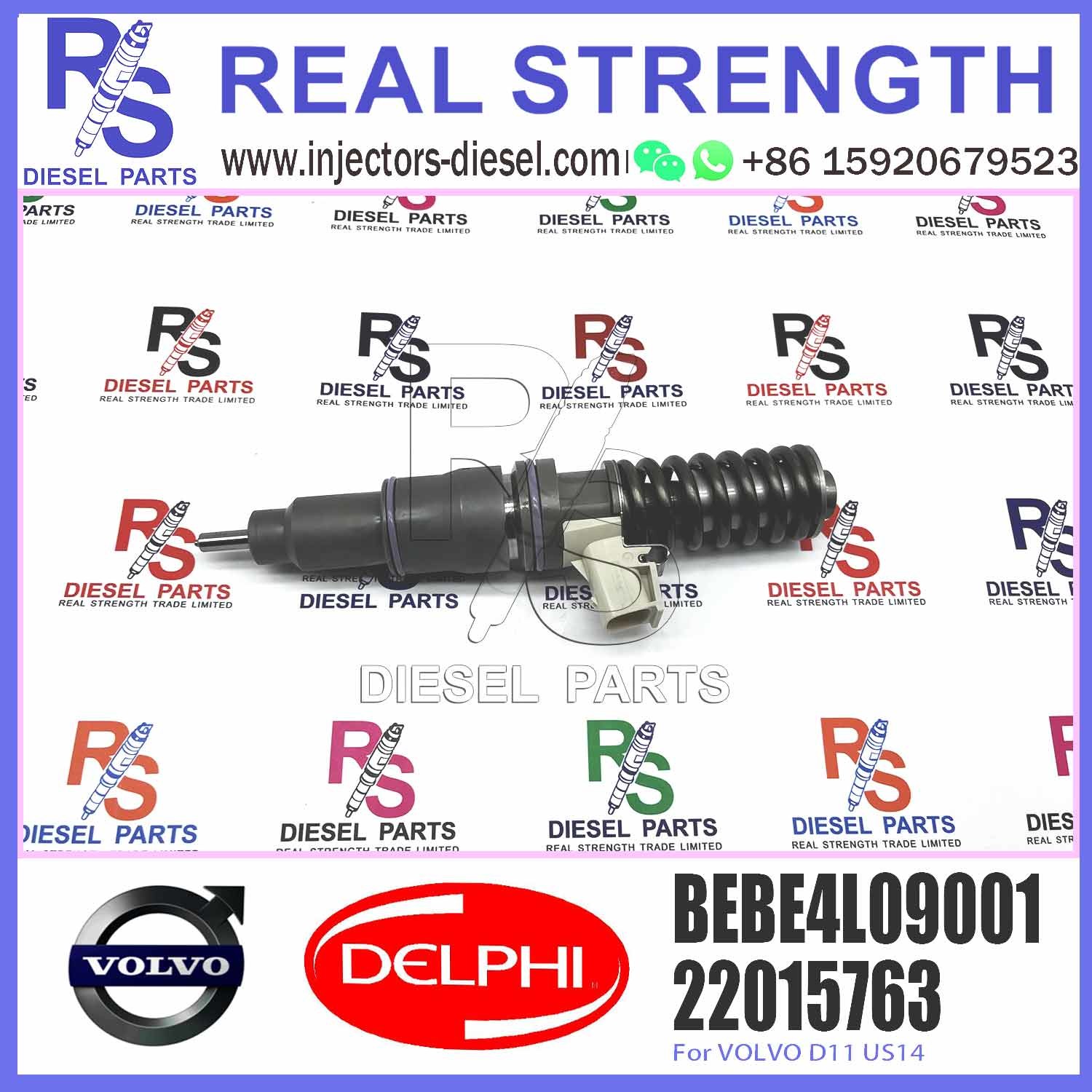 diesel fuel Injector BEBE4L09001 For V-O-L-V Truck D11 US14 22015763 85020031 85013778