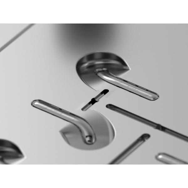 OEM/ODM Custom Consumer Electronics Molds /Earphone Left Rear Cover Trim (1*8) No.24215